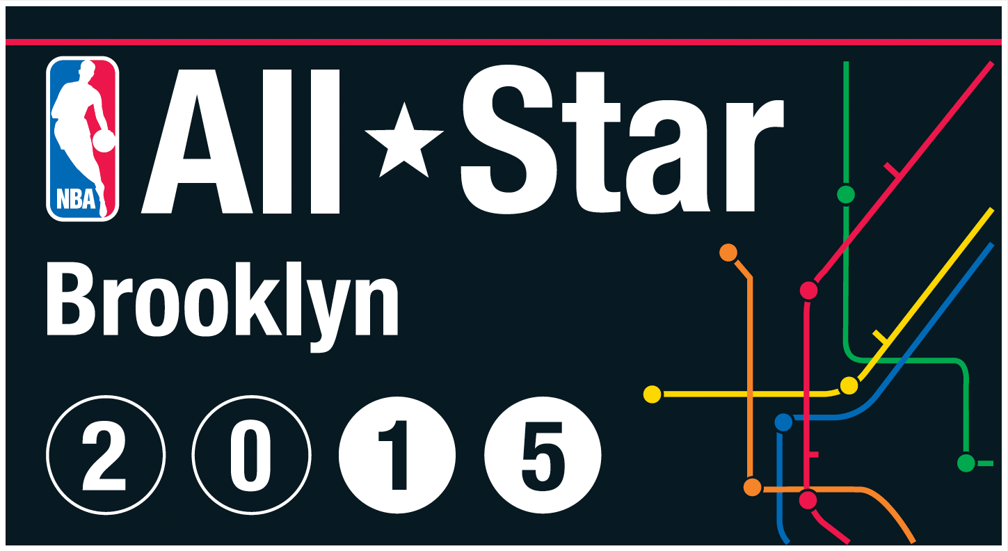 NBA All-Star Game 2014-2015 Alternate Logo vinyl decal